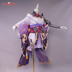 In Stock UWOWO Raiden Shogun Cosplay Baal Costume Game Genshin Impact Inazuma Halloween Christmas Costume Outfit Dress