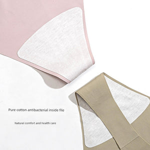 Seamless Underwear Women Thong Solid Sexy European and American Sports Fitness Plus size Invisible Low Waist Ice Silk T Pants Women