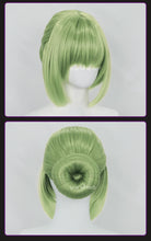 Load image into Gallery viewer, UWOWO C.C. Wig Anime Codee Geasss: C.C. Purple Cheongsam Cosplay Wig Green Hair Halloween Cos
