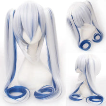 Load image into Gallery viewer, 28 Colors Miku Cosplay Wig Long Heat Resistant Synthetic Hair Clip Ponytails Wigs
