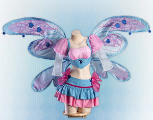 IN STOCK UWOWO Bloomm S4 Anime Cosplay Costume Big Fairy Wings Cosplay Princes Costume Outfit Butterfly Halloween Costumes