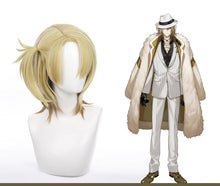 Load image into Gallery viewer, IN STOCK UWOWO NIJISANJI Cosplay Wig Vtuber Luca Kaneshiro Cosplay Luca Hair Gradient Yellow Hair Heat Resistant Halloween
