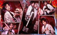 Load image into Gallery viewer, Anime Demon Slayer Kochou Shinobu Cosplay Costume Kimetsu No Yaiba Kochou Uniforms Wigs Hairs Halloween For Kids Adult Cos Party
