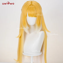 Load image into Gallery viewer, UWOWO Ju Fufu Wig Game Zenless Zone Zero ZZZ Ju Fufu Cosplay Wig Orange Yellow Hair Long Hair Halloween Wig

