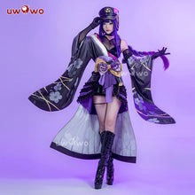 Load image into Gallery viewer, LAST BATCH UWOWO Genshin Impact Fanart Raiden Shogun Taisho Kimono Cosplay Costume

