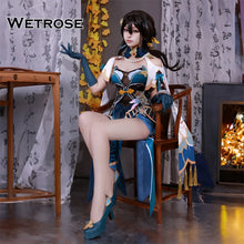 Load image into Gallery viewer, 【Wetrose】In Stock Ruan Mei Cosplay Costume Honkai Star Rail Ruanmei Жуань Мэй  Full Set Wig New Year Halloween Qipao Style
