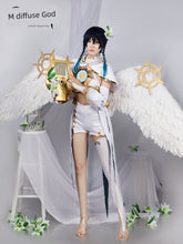 Load image into Gallery viewer, Manshenyuan God Monde Wind God Baratos Wendi God Costume Cos Costume Game Anime Cosplay Clothing Full Set
