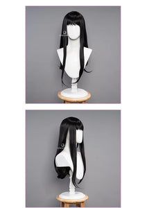 IN STOCK UWOWO Anime Cosplay Cosplay Wig Mitakaa Asaa Wig Long Black Hair