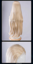 Load image into Gallery viewer, UWOWO Evelynn Wig Game  League of Legends/LOL Coven Evelynn Cosplay Wig Lace wig Lace hair Long Hair Yellow Hair 90CM New Style

