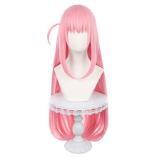 Load image into Gallery viewer, IN STOCK UWOWO Gotouu Hitorii Wig Cosplay Hitorii Cosplay Hair Costume JK Uniform Pink Jacket Long Wig
