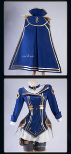IN STOCK UWOWO Caitlyn Cosplay Game LOL Caitlyn Arcane Commander Cosplay Costume With Cloak Hat Prop Halloween Costume