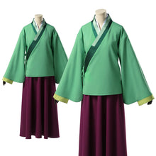 Load image into Gallery viewer, HOLOUN The Apothecary Anime Maomao Cosplay Costume Wig Elastic Skirt Green Top Rose Net Synthetic Fiber Cos Convention Gift
