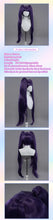 Load image into Gallery viewer, UWOWO Princesss Cosplay Wig Season 3 Musaa Long Purple Hair Halloween Cosplay Wig
