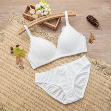 Load image into Gallery viewer, Women Seamless Bra Set Bra Top and Pantys Brassiere Fitness Underwear Lingerie Wireless Push Up Sexy Tank Top Briefs for Girls
