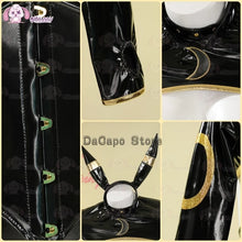 Load image into Gallery viewer, Anime Umbreon Bunny Cosplay Costume Women Kawaii Sexy Leather Bodysuit Socks Hairband Suit Little bee Jumpsuit Halloween Clothes
