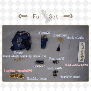 IN STOCK UWOWO C.C. Cosplay Lelouchh Chessboard Party Gown Mahjongg Soul CC Lelouchh Cosplay Costume