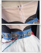 Load image into Gallery viewer, IN STOCK UWOWO Shenhe Cosplay Game Genshin Impact Fanart Shenhe &#39;Ink Feather Elegance&#39; Cosplay Costume Chinese Halloween Costume
