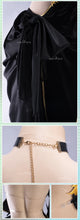 Load image into Gallery viewer, IN STOCK UWOWO CC Cosplay Game Codee Geasss: C.C. CC Black Gown Cosplay Costume Party Dress Halloween Costume
