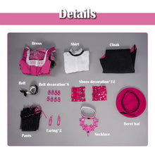 Load image into Gallery viewer, IN STOCK UWOWO Draculauraa Cosplay Costume Pink Suit Vampiree Female Little Devil Cosplay With Cape Hat Halloween Costumes Top
