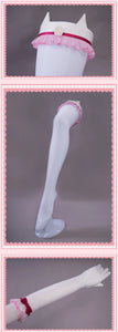 IN STOCK UWOWO Chocola Cosplay Halloween Costume New Idol Catgirl Maid Costume Dress Chocolaa/Vanillaa Theatrical Costume