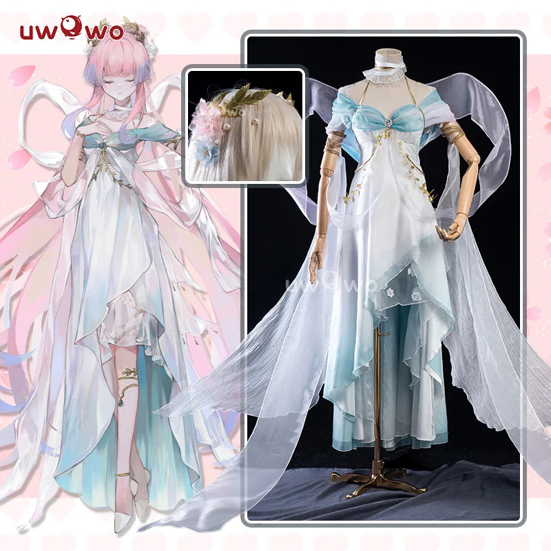LAST BATCH UWOWO Exclusive Genshin Impact Fanart Kokomi Muse Goddess Gown  Dress Cosplay Costume