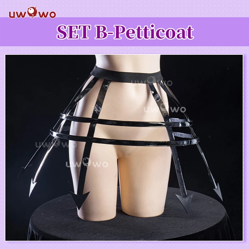 IN STOCK UWOWO Robin Cosplay Game Honkai Star Rail Robin Black Dress Cosplay Costume Halloween Costume For women