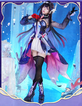 Load image into Gallery viewer, Game Helektra Cosplay Costume Honkai: Star Rail Clothes Uniform Hysilens Wig Shoes Full Set Women Halloween Comic Con Suit

