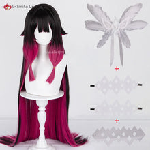 Load image into Gallery viewer, High Quality Columbina Cosplay Wig Fatui Damselette Colombina Cosplay Anime Wigs Heat Resistant Synthetic Hair + Wig Cap
