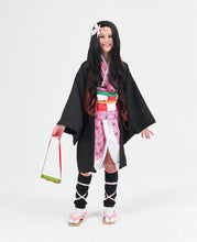 Load image into Gallery viewer, Halloween costume new anime demon killer cosplay Tanjiro Nezuko cosplay children Shinobu costume Japanese anime Halloween costum
