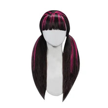 Load image into Gallery viewer, IN STOCK UWOWO Draculauraa Cosplay Costume TOP SELL Pink Suit Vampiree Anime Female Cosplay Halloween Costume
