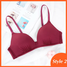 Load image into Gallery viewer, Seamless Bras for Women Push Up Bras No Wire Brassiere A B Cup Underwear Sexy Bralette Three Quarters(3/4 Cup)  Lingerie
