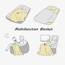 Load image into Gallery viewer, (Memo u Name)Customized Name Pokémon Eevee Print Blanket All Seasons Multi-purpose Blanket Suitable for Sofa Camping Travel Car
