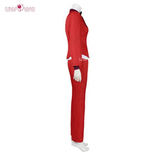 Load image into Gallery viewer, UWOWO Collab Series: Charlie Morningstar Charlotte H Hotel Cosplay Costume Red Uniform
