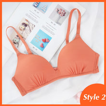Load image into Gallery viewer, Seamless Bras for Women Push Up Bras No Wire Brassiere A B Cup Underwear Sexy Bralette Three Quarters(3/4 Cup)  Lingerie

