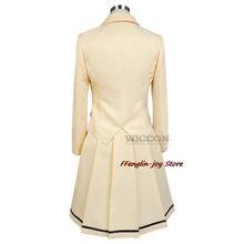 Load image into Gallery viewer, Anime WataMote Tomoko Kuroki Cosplay Costume Women Girls Lovely Yellow Jk Skirt Uniform Outfits Halloween Suit Wig roleplay

