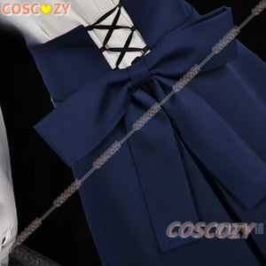 Fate Stay Night Saber Cosplay Costumes Wig Japanese Anime Sailor Uniforms Women Cosplay Dress Halloween Party Clothing Set