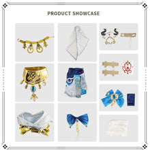 Load image into Gallery viewer, Genshin Nilou Niirou Cosplay Costume Full Set Wig Women Dancer Dress Carnival party Uniform Anime Halloween Costumes Outfits
