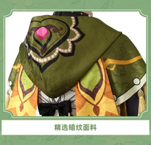 Load image into Gallery viewer, Collei Genshin Cosplay Costume Anime Game Uniform Collei Wig Halloween Party Role Play Outfit for Women

