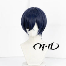 Load image into Gallery viewer, ND Ciel Phantomhive Cosplay Wigs Anime Kuroshitsuji Black Butler Cosplay Wig Long and Short Hair Two Styles Wigs for Comic Con
