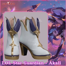 Load image into Gallery viewer, LAST BATCH UWOWO League of Legends/LOL Costume Shoes Star Guardian Akali SG Akali Cosplay Shoe
