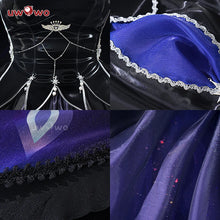Load image into Gallery viewer, IN STOCK UWOWO Robin Cosplay Game Honkai Star Rail Robin Black Dress Cosplay Costume Halloween Costume For women
