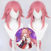 Load image into Gallery viewer, Cosplay Yae Miko Guuji Yae Costume Wig Tail Game Halloween Carnival Women Clothes Sets

