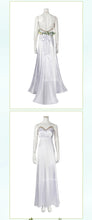 Load image into Gallery viewer, UWOWO Aerithh Cosplay Collab Series: 7 Rebirthh FF-7 Aerithh White Gown Cosplay Costume Woman Dress
