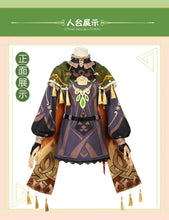Load image into Gallery viewer, Collei Genshin Cosplay Costume Anime Game Uniform Collei Wig Halloween Party Role Play Outfit for Women
