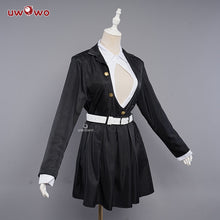 Load image into Gallery viewer, UWOWO Kimetsu no Yaiba Kimono Mitsuri Cosplay Costume S-XL Anime Kanjiro Mitsuri Dress Coat Role Play Outfit
