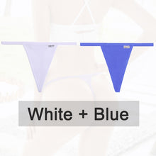 Load image into Gallery viewer, 2PCS/Set Cotton Panties Sexy G-String Women&#39;s Underwear T-Back Lingerie for Female Panties Underpants Briefs Thong Intimates
