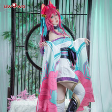Load image into Gallery viewer, PRE-SALE UWOWO LOL Ahri Cosplay Costume League of Legends Spirit Blossom Cosplay Ahri New The Nine-Tailed Foxx Halloween Oufit
