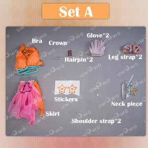 IN STOCK UWOWO Bloomm Enchantixx Season3 Stellaa Cosplay Costume Big Fairy Wings Cosplay Outfit Butterfly Fairy Wing