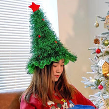 Load image into Gallery viewer, Cosplay Costume Funny Cloth Home Star Gift  Ball For Adult Xmas Ornaments Christmas Decor Christmas Tree Hat Christmas Hat
