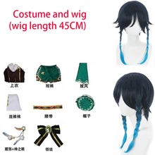 Load image into Gallery viewer, Venti Cosplay Costume Vest Shorts Hat Stockings Venti Outfits Barbatos Wendi Windy Outfits Anime Comic Con

